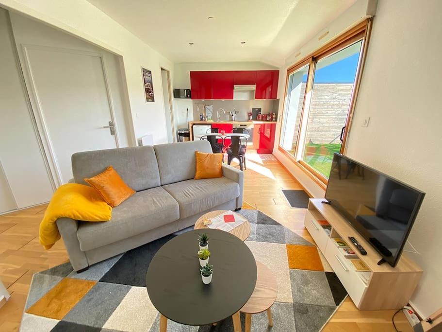 Grand Studio, Belle Terrasse Avec Vue Нант Екстериор снимка
