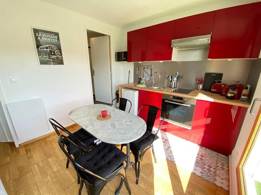 Grand Studio, Belle Terrasse Avec Vue Нант Екстериор снимка